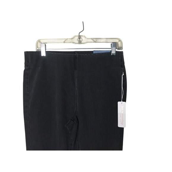 Soft Surroundings Leggings Women's Size Medium Petite Faded Black The Ultimate - Picture 3 of 9